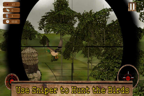 Real Bird Hunting Jungle Shooting Craze Free screenshot 2
