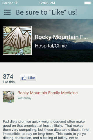 Rocky Mountain Family Medicine screenshot 3