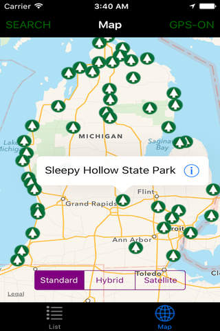 Michigan Parks - State & National screenshot 3