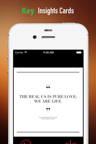The Mastery of Love: Practical Guide Cards with Key Insights and Daily Inspiration screenshot 4