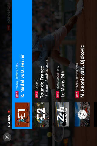 Eurosport Player screenshot 3