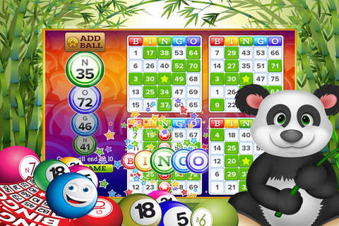 Bingo - Cute Panda - FREE Casino Games screenshot 4