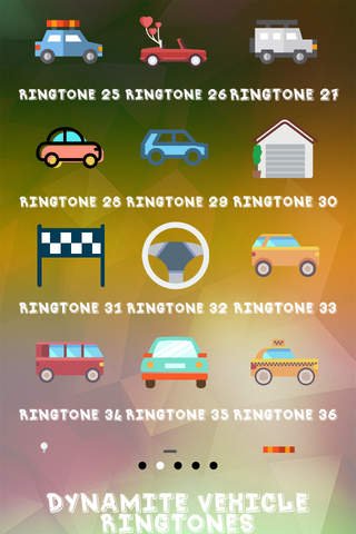 Dynamite Vehicle Ringtones screenshot 2