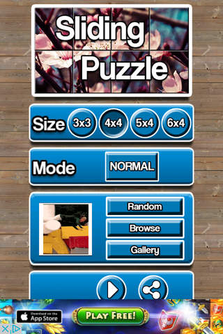 Animated Sliding Puzzle screenshot 2