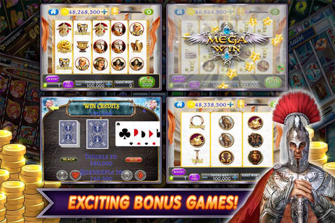 Ancient Roman Empire Slot Machine Casino FREE! screenshot 2