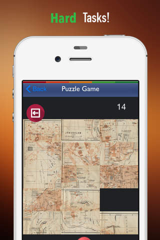 Memorize Maps by Sliding Tiles Puzzle: Learning Becomes Fun screenshot 4
