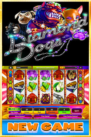 Dogs Slots: Casino Of LasVegas Machines HD! screenshot 2