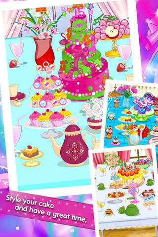 Princess Tea Party – Fancy Food Maker Salon Game for Girls and Kids screenshot 2