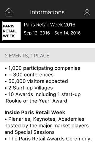 PARIS RETAIL WEEK screenshot 2