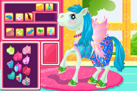 Baby Pony Salon - My Horse/Pet Caring Makeover Design Game screenshot 3
