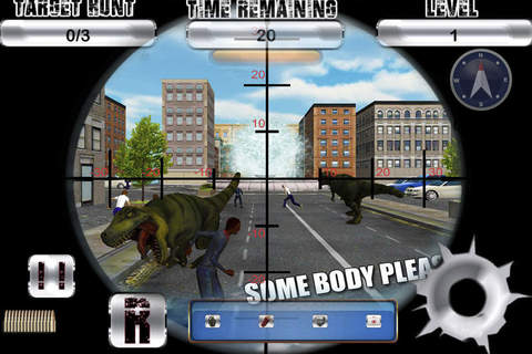 Carnotaurus Revenge : Wild Dino City Attack screenshot 3