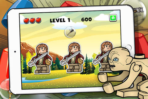 FIND ME  Lego Hobbit  " The Shuffle Finding Ball & Hidden Games " screenshot 3