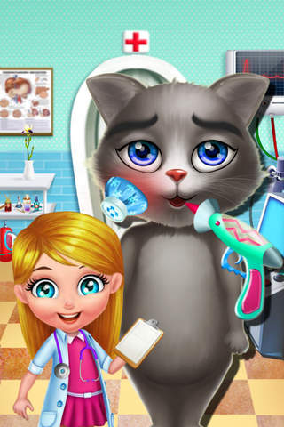Cute Kitty's Teeth Care-Little Helper&Pets Cure Di screenshot 3
