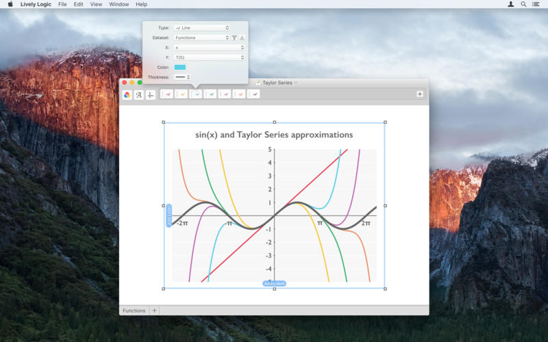 Lively Logic for Mac 1.4.2 激活版 - 易用的统计数据图表绘制工具