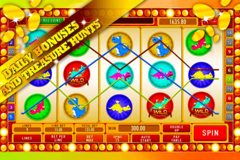 Dragon's Slot Machine: Enjoy fortunate Wheel spins in your fabulous dreamland screenshot 3