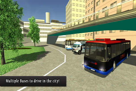 City Coach Bus Driving Simulator: Public Transport screenshot 3