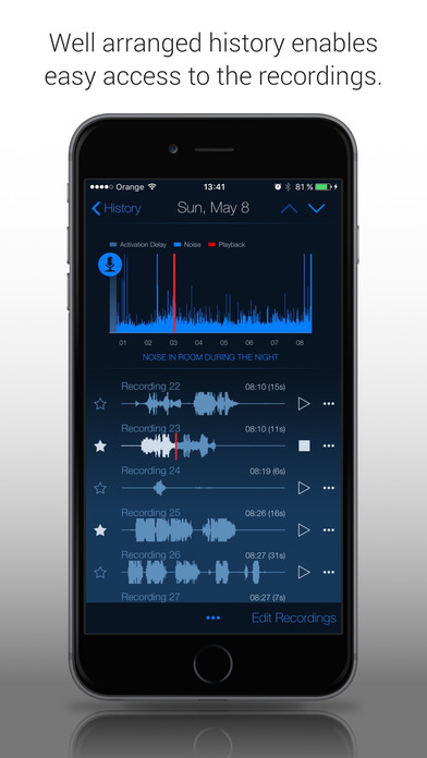 Sleep Talk & Snoring Recorder screenshot 2