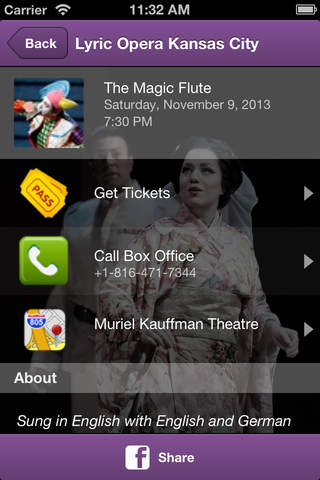 Lyric Opera of Kansas City screenshot 2