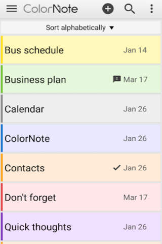 ColorNote - Best Notepad and Notes App screenshot 3