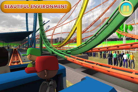 Real Roller Coaster Simulator Pro screenshot 4