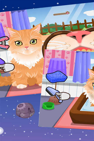 Cat Salon de soins:Princesse Jeux Gratuits screenshot 2