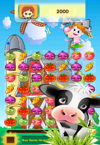 Happy Farm Village Adventure Match 3 Puzzle Classic screenshot 2