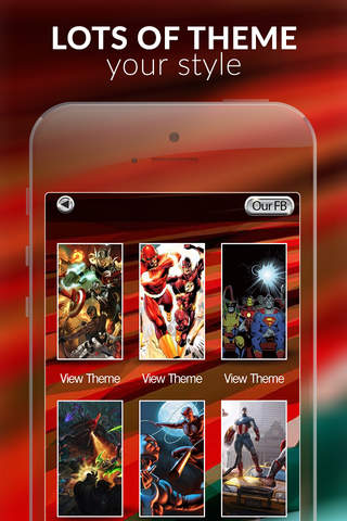 Wallpapers Gallery Super HD -"for Heroes Artwork" screenshot 2