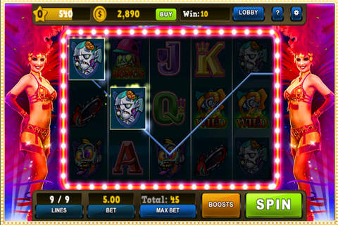 Light Slots Of Zombie: Casino Slots of The King Machines Free! screenshot 3