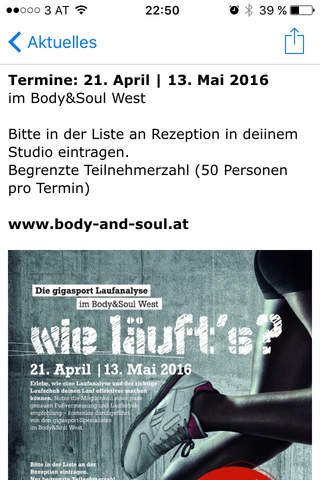 Body&Soul Fitness Innsbruck screenshot 3
