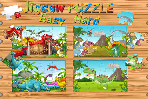 Little Dinosaur Jigsaw Puzzles Good Fun Leanrning screenshot 2