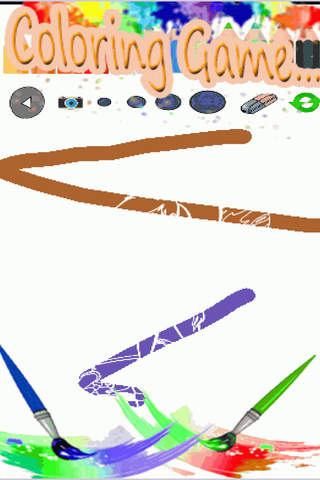 Coloring Page For Kids Game Futurama Edition screenshot 2