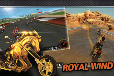 Speed Moto Thunder Racing 3D:2k16 arcade racing game,speed and drift,start risky road contest screenshot 3