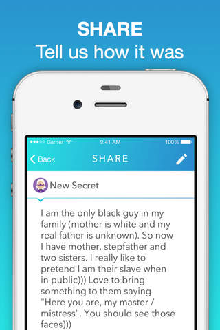 Secrets - read real life stories, share your funny or awkward private moments and stay anonymous screenshot 4