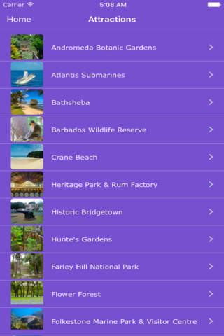Barbados - holiday offline travel map screenshot 2