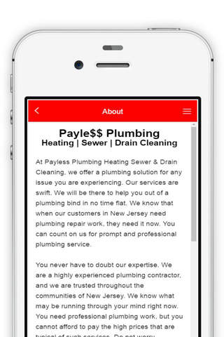 Payless Plumbing screenshot 2