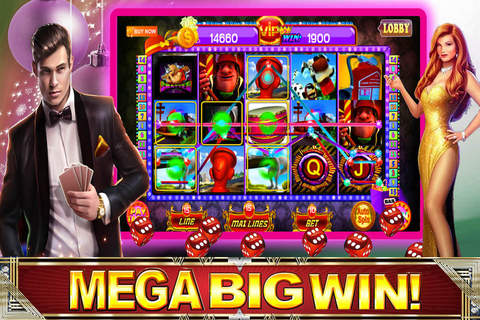 Mega Slots Triple Fire Casino Slots: Free Slot Of Flame Over Free Games HD ! screenshot 2