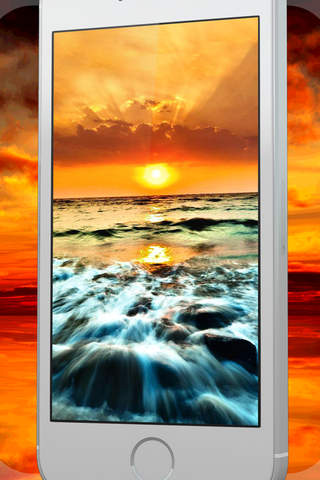 Sunset Wallpaper – Beautiful Sun Set Background.s For iPhone and iPad screenshot 2