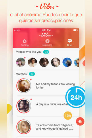 Anonymous chat on Vibes - Meetup with new people & Chat screenshot 3