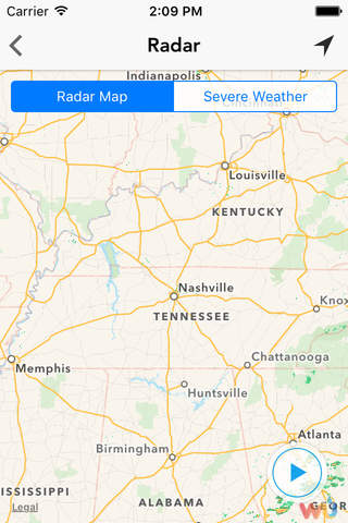 NASH wx: Nashville Weather Forecast Traffic Radar screenshot 3
