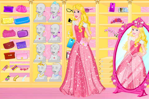 Blonde Princess Prom Shopping——Beauty Fantasy Salon/Cute Girls Make Up screenshot 3