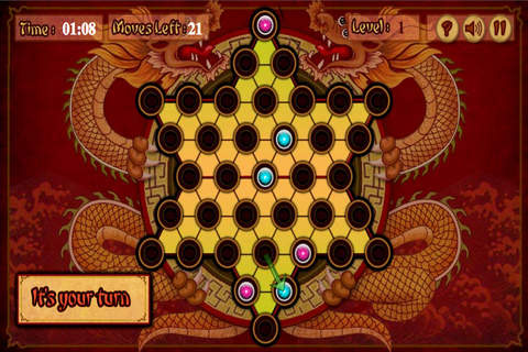 Chinese Checkers Puzzle Game screenshot 3