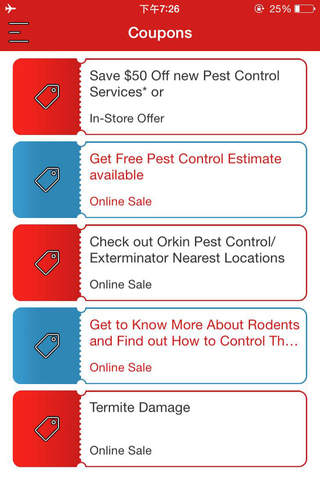 Coupons for Orkin Pest & Termite Control screenshot 2
