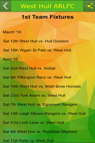 West Hull ARLFC screenshot 4