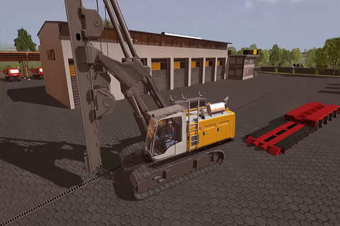 Transporter Construction Machine: Heavy Load - Real Parking & Construction Machine Sim HD screenshot 2