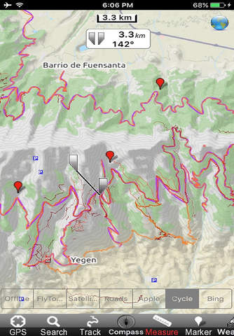 Parque Nacional Sierra Nevada - GPS Map Navigator screenshot 2