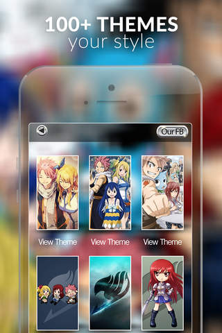 Manga & Anime Gallery : HD Retina Wallpapers Themes and Backgrounds in Fairy Tail Style screenshot 2