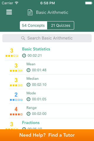 Basic Arithmetic Practice screenshot 4