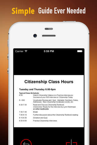 US Citizenship Test Study Guide:Exam Prep Courses with Glossary screenshot 2