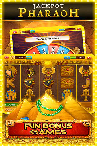 Egyptian Pharaoh's VIP Slots Machines Free! screenshot 2
