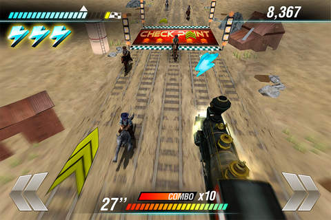 Funny Train RailRoad Racing Simulator Game For Pros screenshot 4